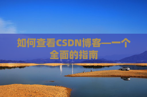 如何查看CSDN博客—一个全面的指南